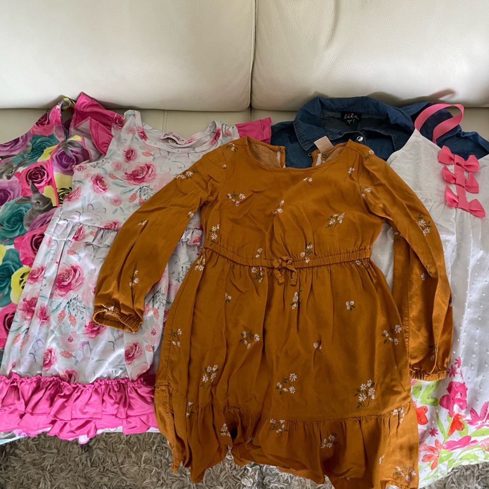 Girls dress bundle size 6